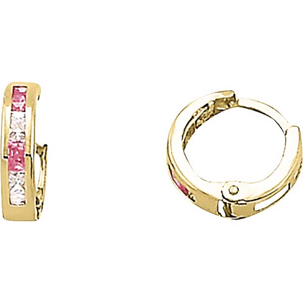 Ted Baker Jewellery | Seenita nano hoop earrings in gold | EQVVS Womens