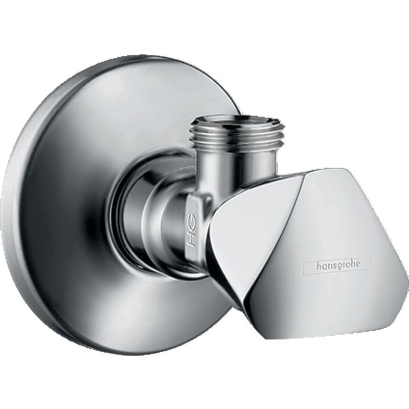 Llave Angular 1/2" a 3/8" Hansgrohe (Set de 2 piezas) Para grifería europea 13902000