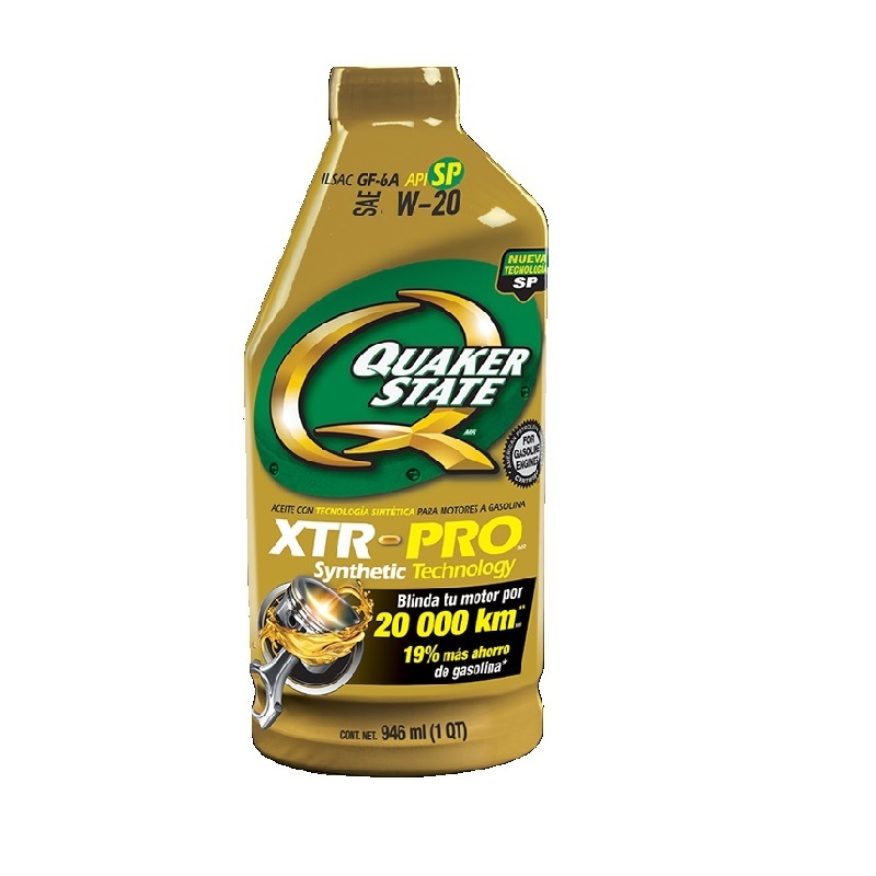 ACEITE XTR-PRO 10W-30 TECNOLOGIA SINTETICA QUAKER STATE