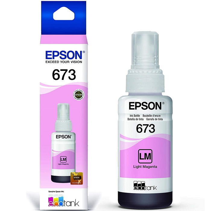 Tinta Epson T673620-AL Magenta Claro 70ML.