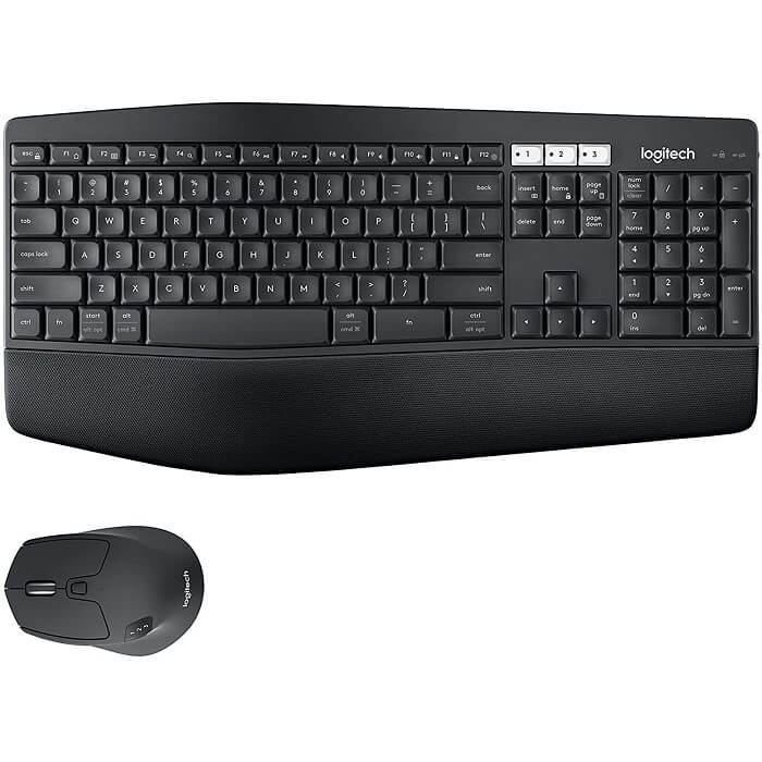 Kit Teclado Y Mouse Logitech MK850 Performance Inalámbrico USB Y