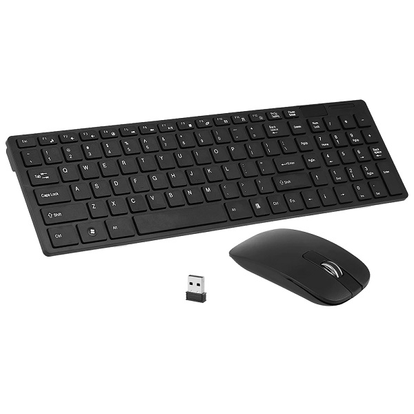 KIT TECLADO INALÁMBRICO Y MOUSE K-06