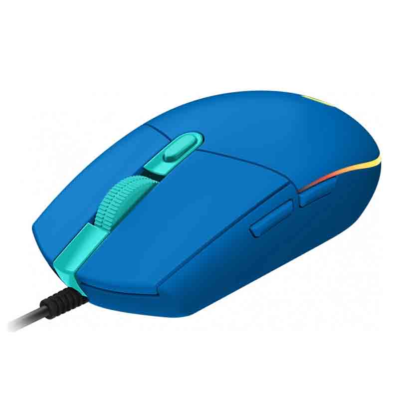 MOUSE GAMER USB LOGITECH G203 LIGHTSYNC AZUL 910-005795 .