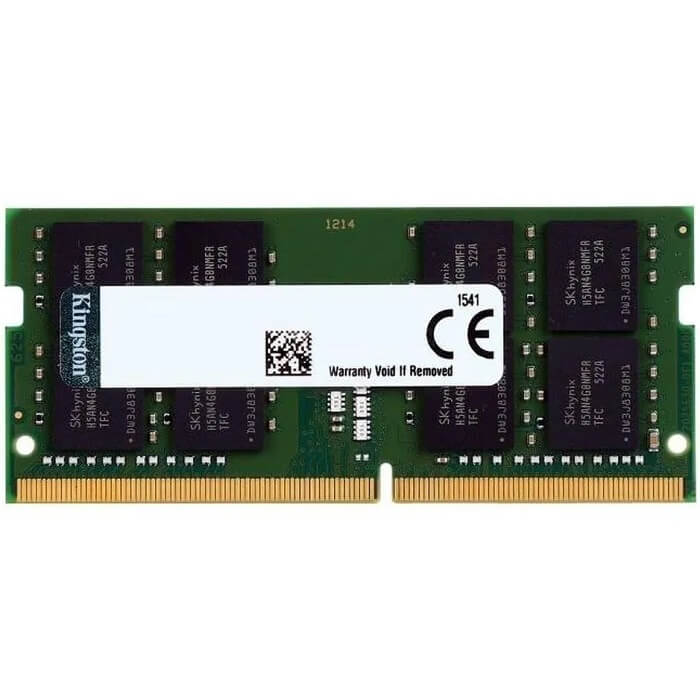 Memoria Ram DDR4 Sodimm Kingston 2666MHz 16GB PC4-21300 KVR26S19S8/16