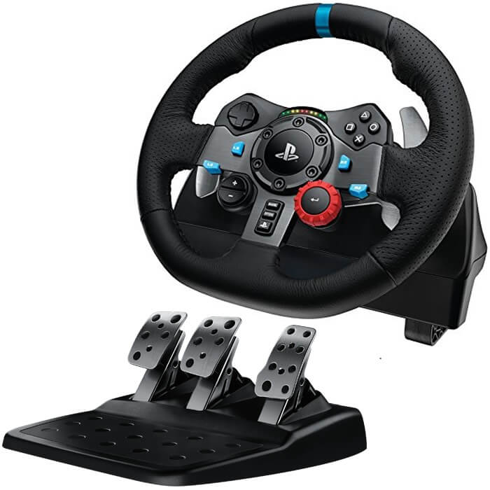 Volante De Carreras Logitech G29 Driving Force Para PlayStation 3, 4, 5 Y PC 941-000111.