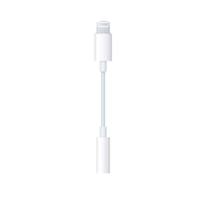 Adaptador de Lightning a jack de 3.5 mm para audífonos