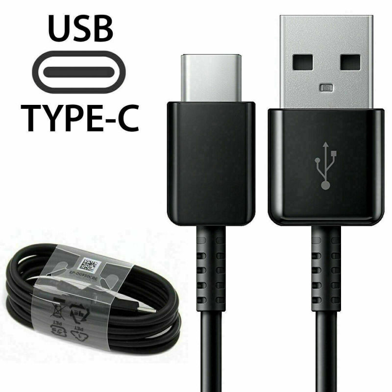 Samsung Cable Original (USB-A a USB-C) - Negro - 1.2 Metros