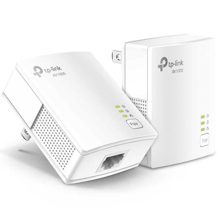 Kit Repetidor Powerline AV1000 Gigabit Ethernet Tp-Link TL-PA7017 KIT.