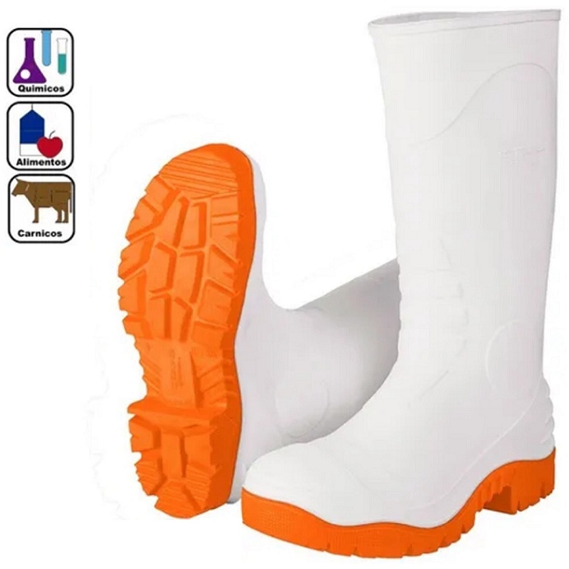 Pvc Botas De Carnicero CAZALDO BURY BLANCO