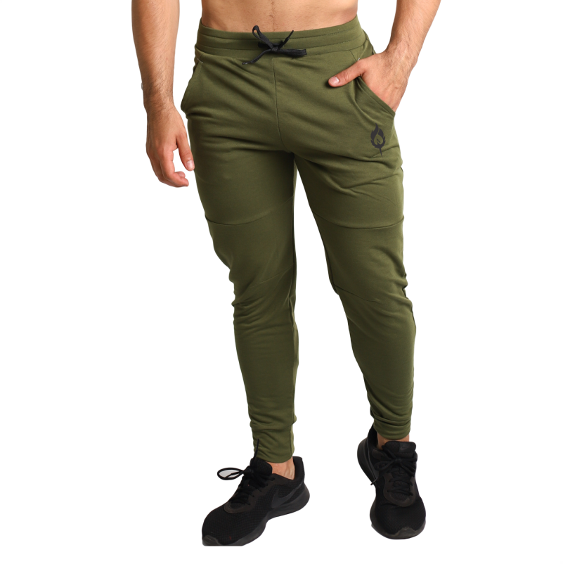 Pants Tipo Jogger Deportivo Liso Corte Slim Fit Fenix Fit