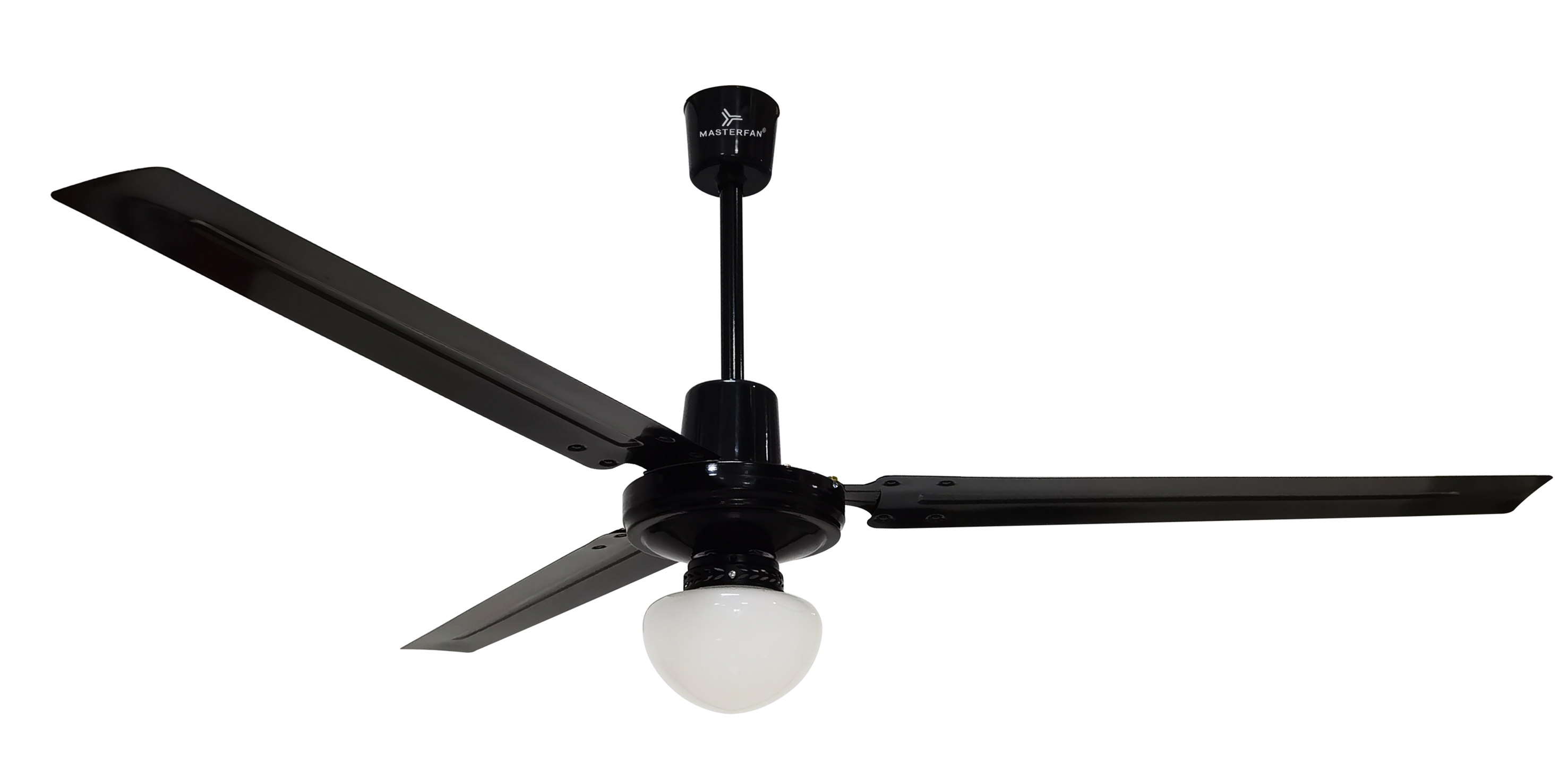 Ventilador Icarus con luz 56 Negro 