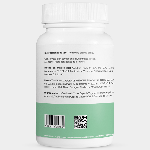 L-Carnitina Tartrato 100 cpsulas Carnix