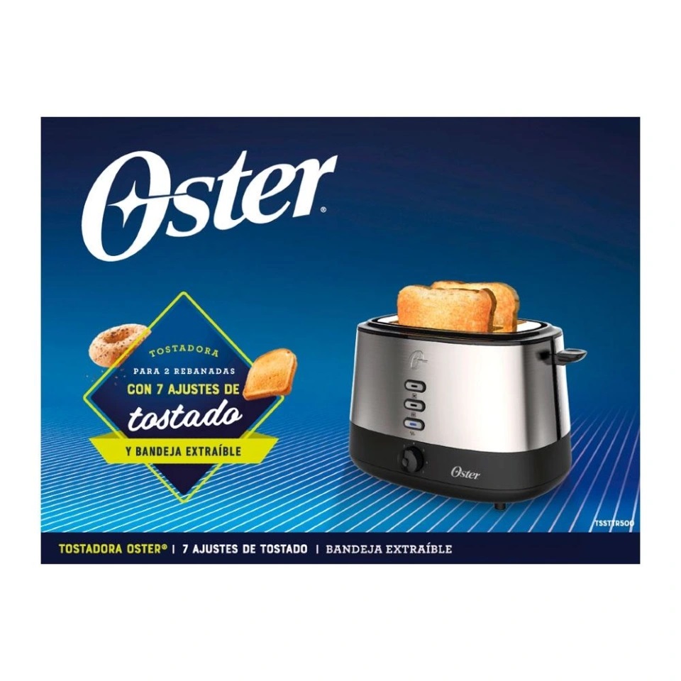 Tostador de Pan Oster Rebanadas Acero Inoxidable