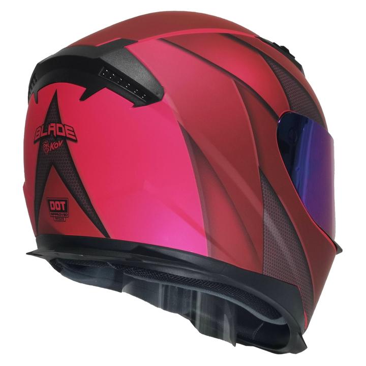 Casco Para Moto Cerrado Kov Novak Blade para mujer certificado