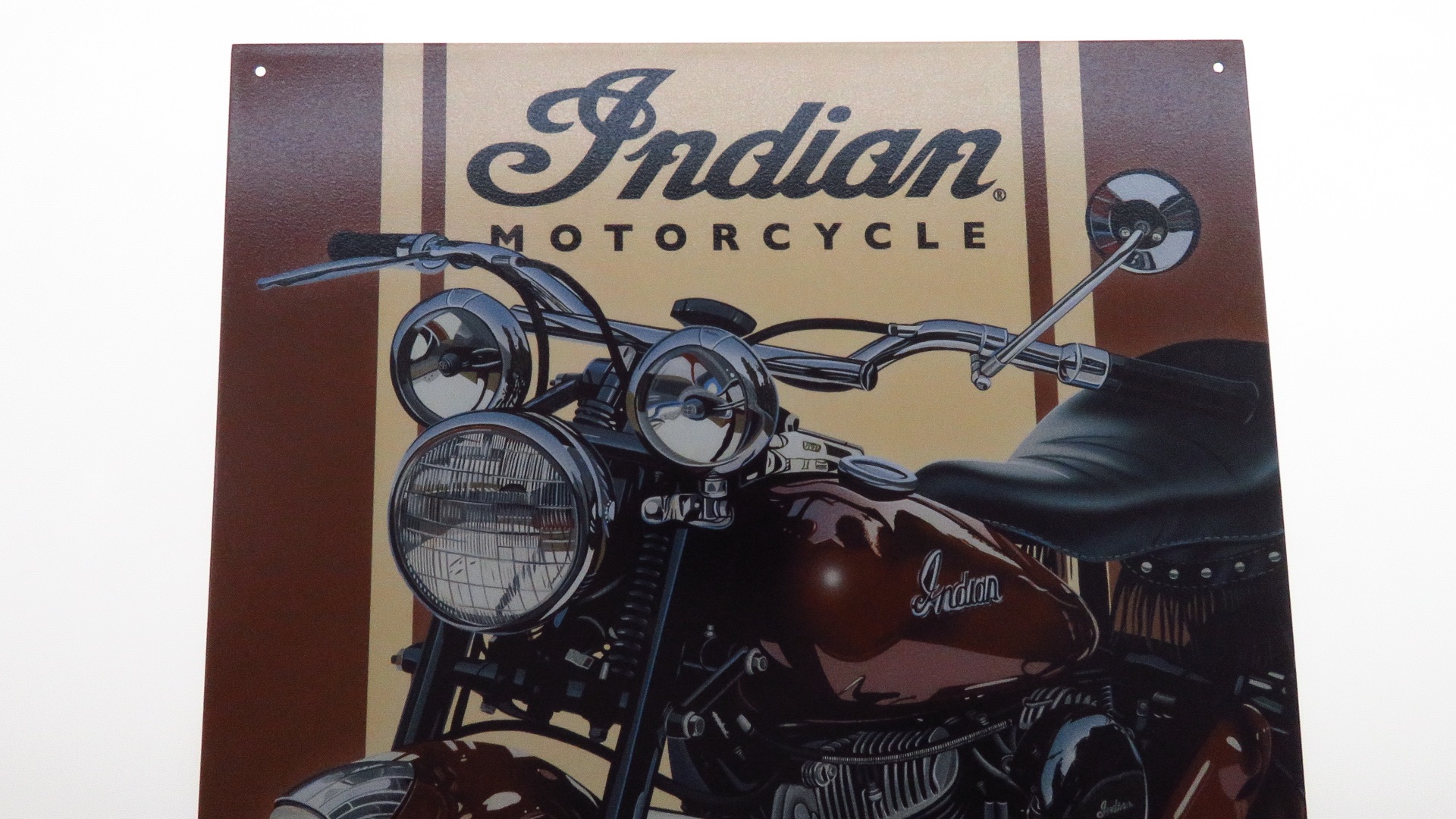 Tsn2009 Letrero Lamina Decorativa Indian Motorcycles