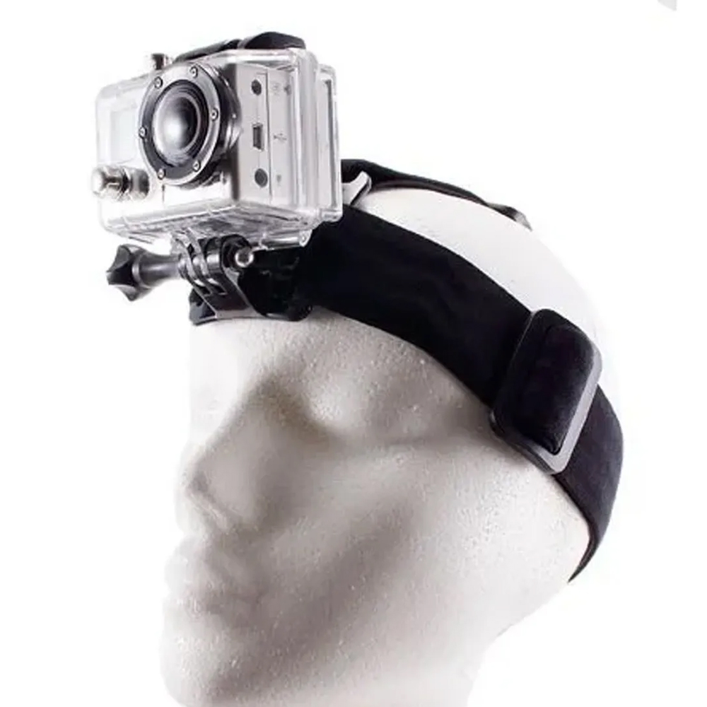 Diadema Fija Antideslizante Elástica Para Gopro senderismo viaje