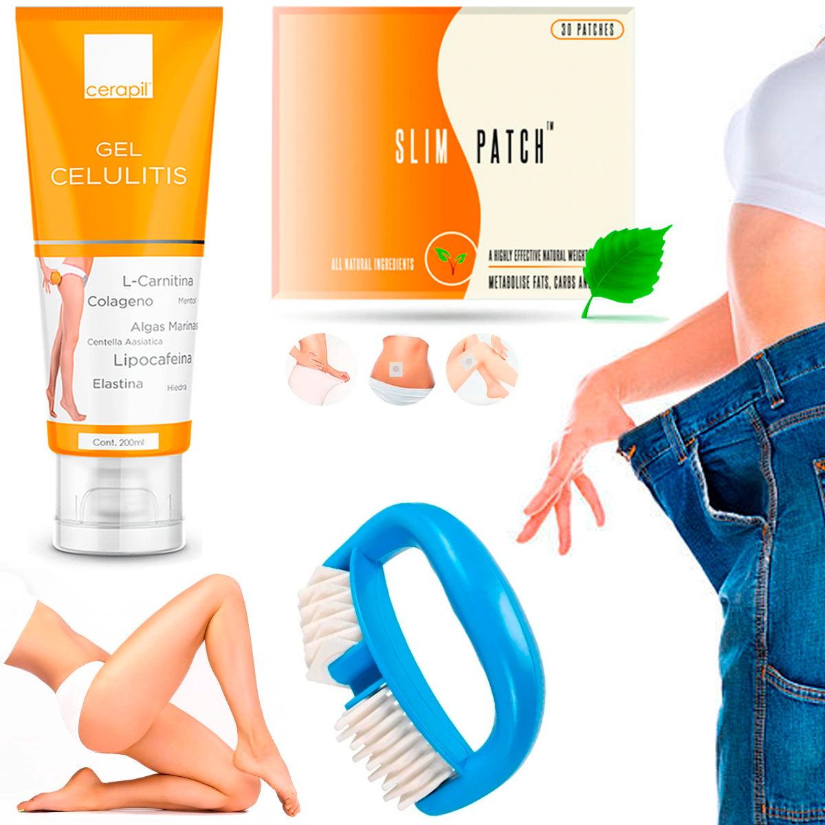 Parches Slim Patch Para Adelgazar Reductores De Celulitis