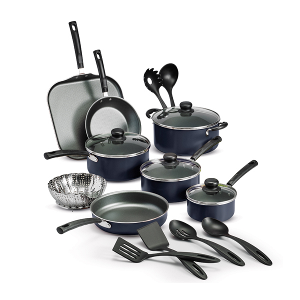 Batería de Cocina Primaware Azul Tramontina 18 Piezas