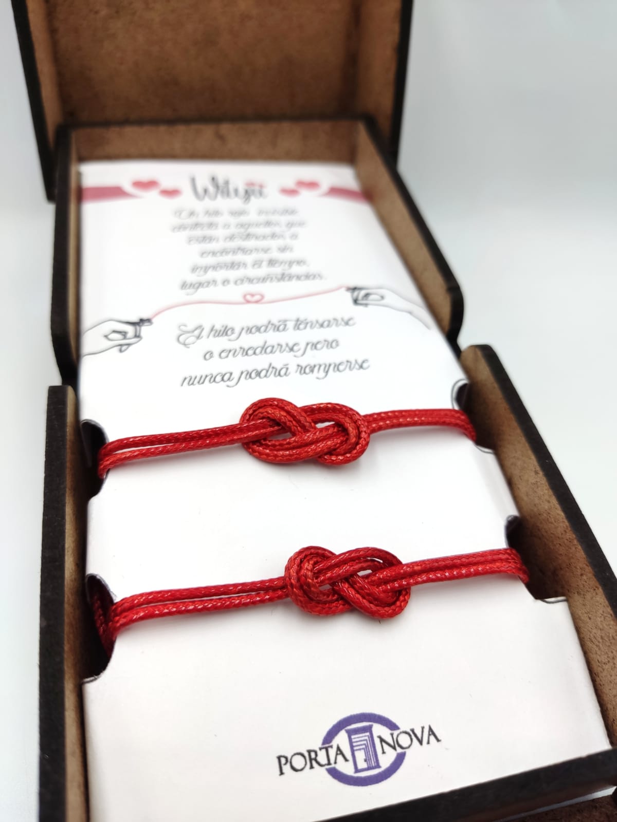 PULSERAS HILO ROJO PARA PAREJA