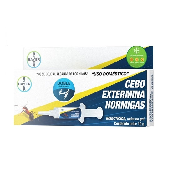 Cebo Insecticida en Jeringa Gel para Hormigas 10g Bayer .