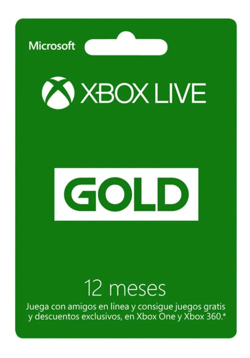 Acceso Xbox Game Pass Core Online De 12 Meses.