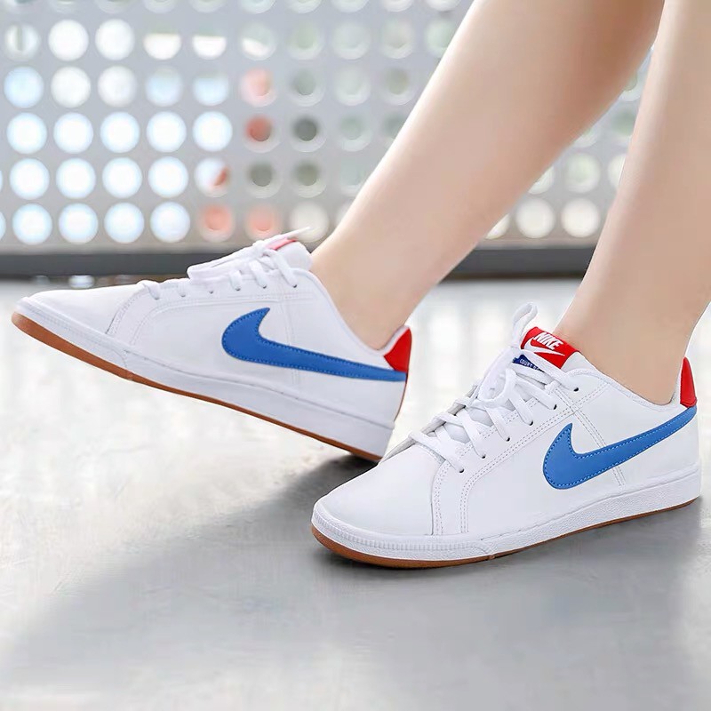 Tenis Nike Court Royale Blanco Rojo