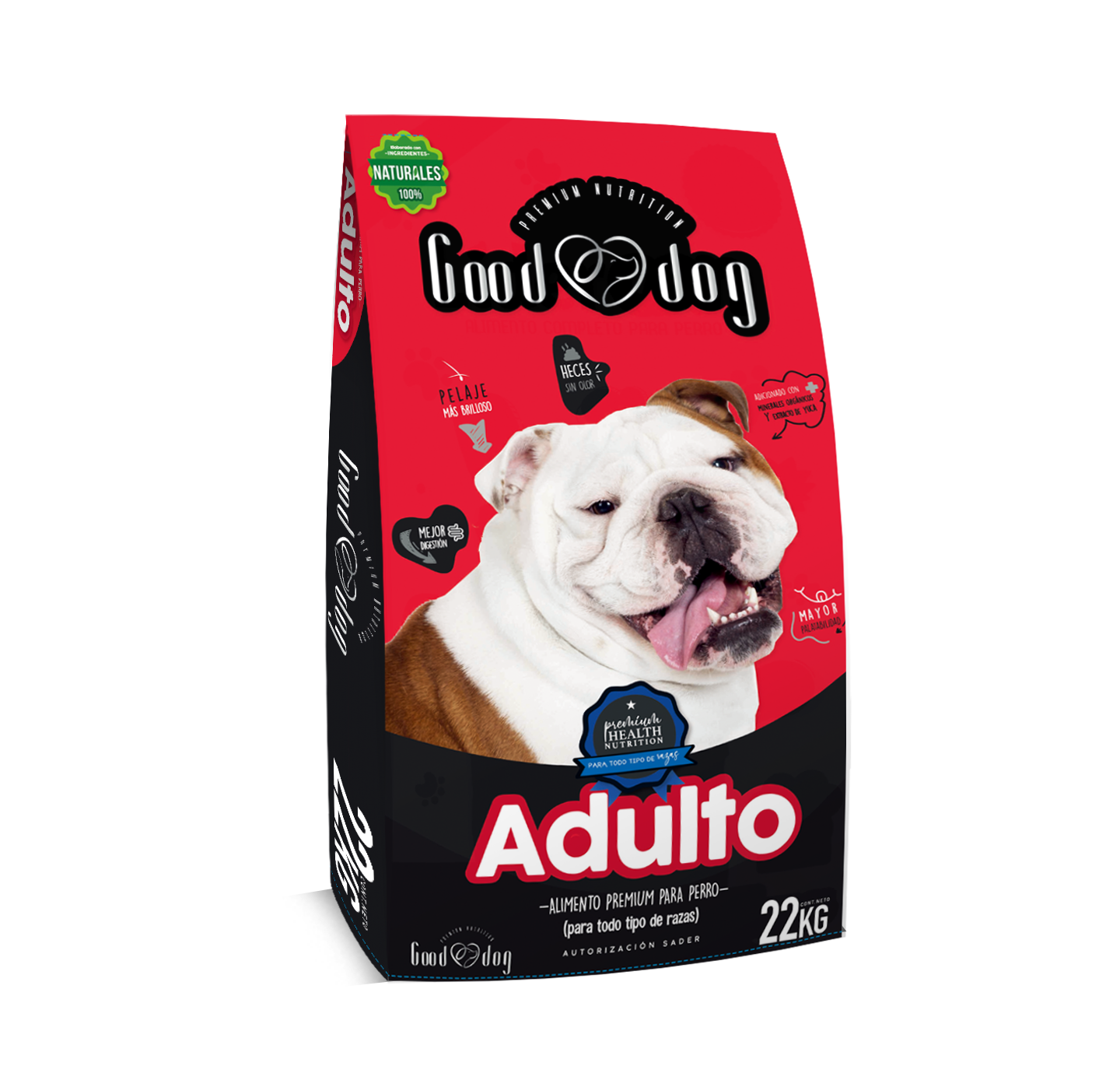 Croqueta Good Dog, Alimento Premium Perro Adulto 22 kgs.