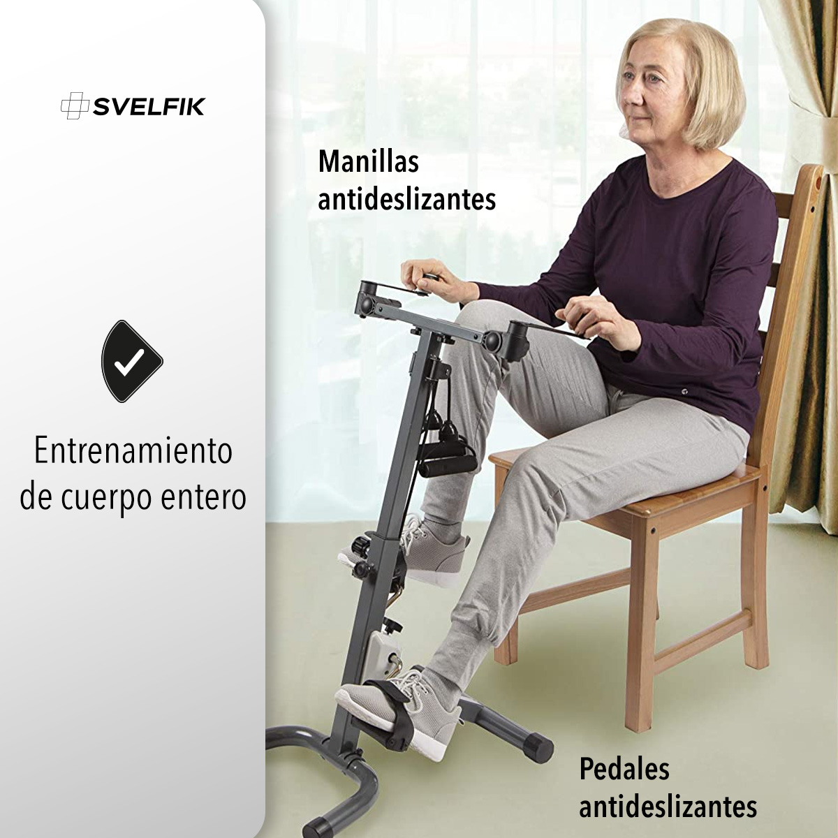 BICICLETA DUAL FIJA SVELFIK DUAL CYCLE BAND PRO