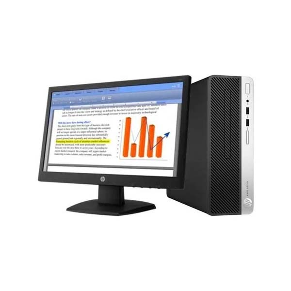 Computadora HP ProDesk 600 G3 SFF Core I5 8Gb RAM Disco duro de 1TB Monitor 22" (REACONDICIONADO)