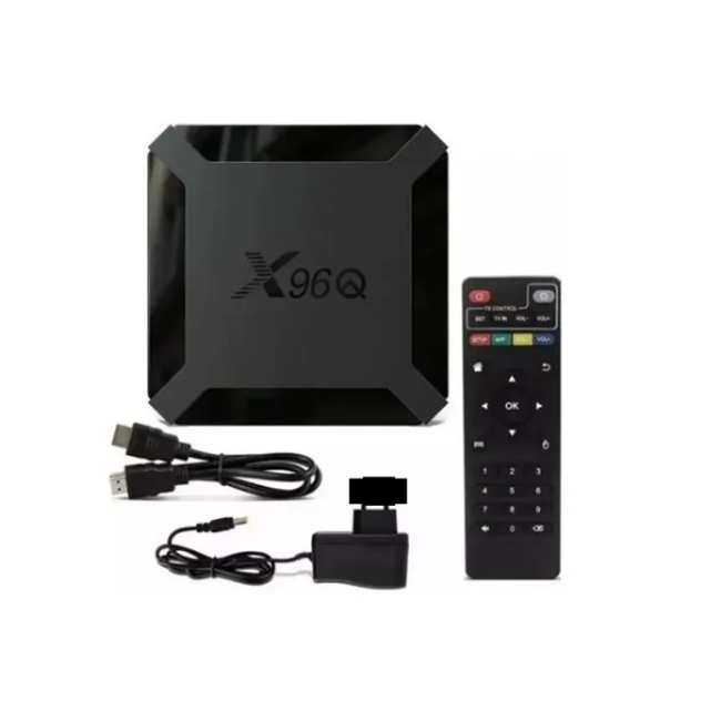 Smart Tv Box X96q Android 10 16gb | 2gb Ram  + Control Air Mouse.