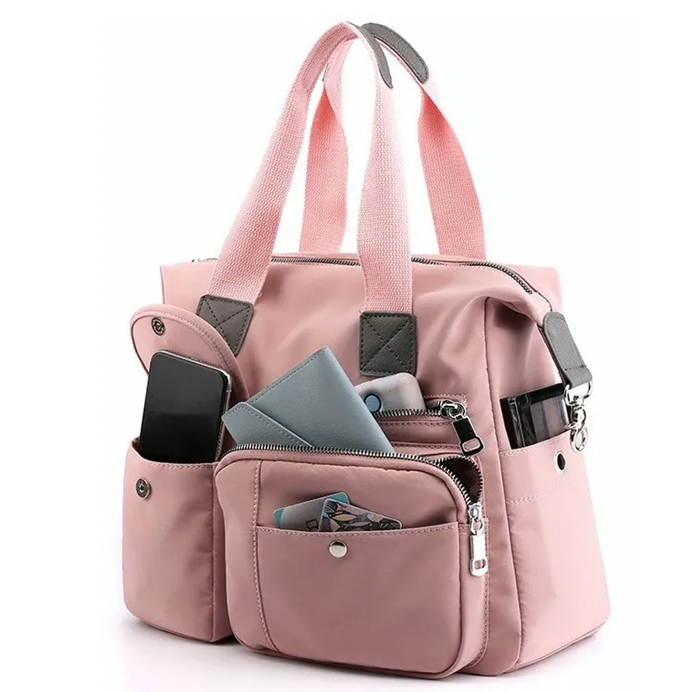 Bolso Multifuncional De Las Mujeres Urbanas De Moda Casual ROSA