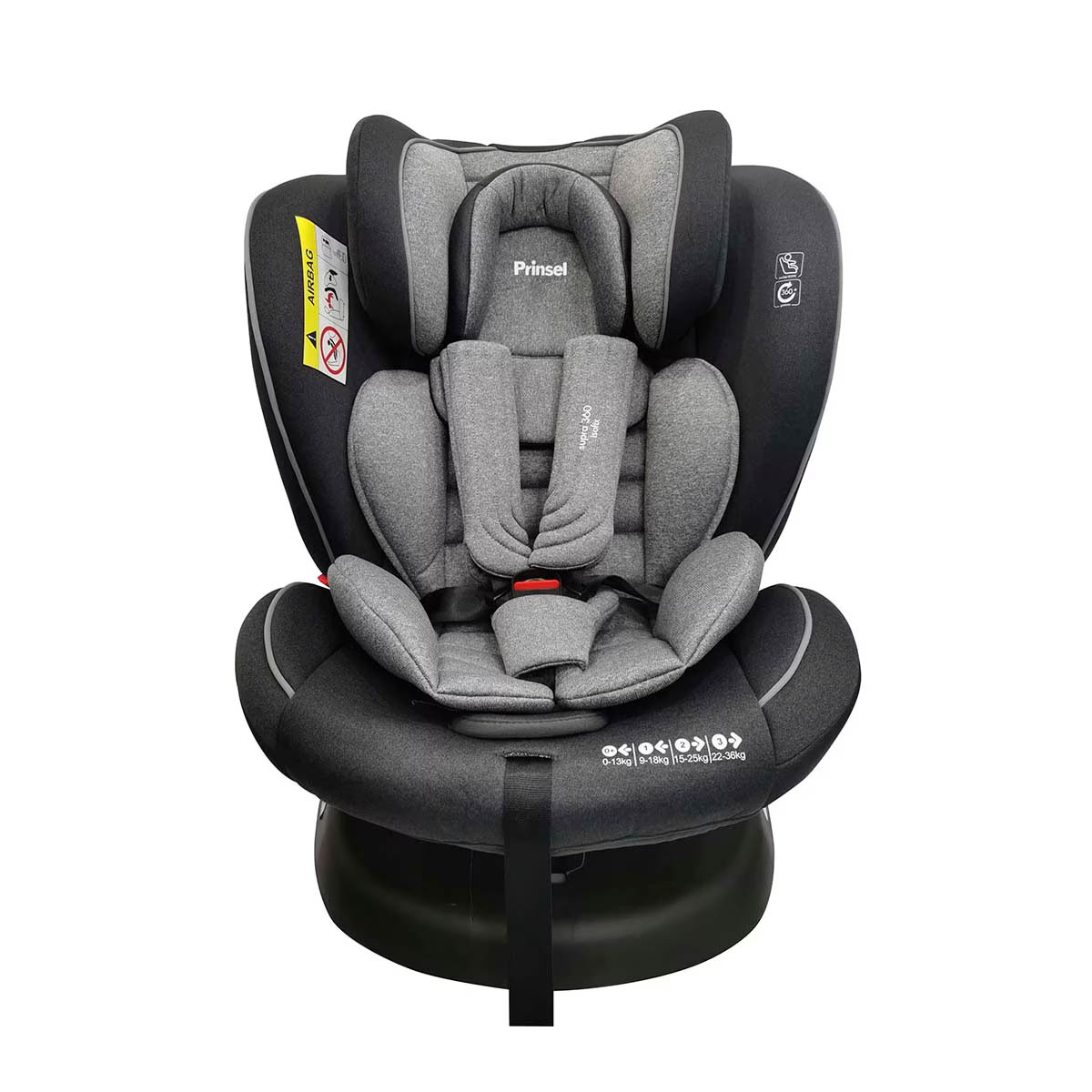 Autoasiento Prinsel Supra 360 Isofix.