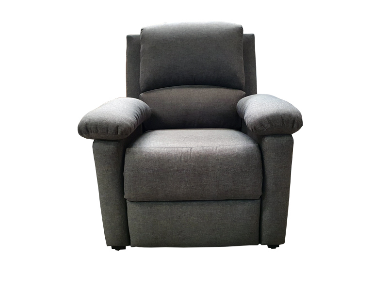 RECLINABLE BOLTON SILVER CURRY ESPACIO MUEBLES.