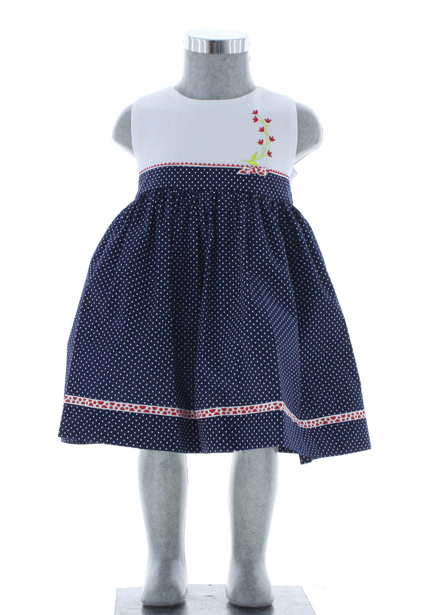 Vestido para Niña Pequeña 2889 1 a 5 años.