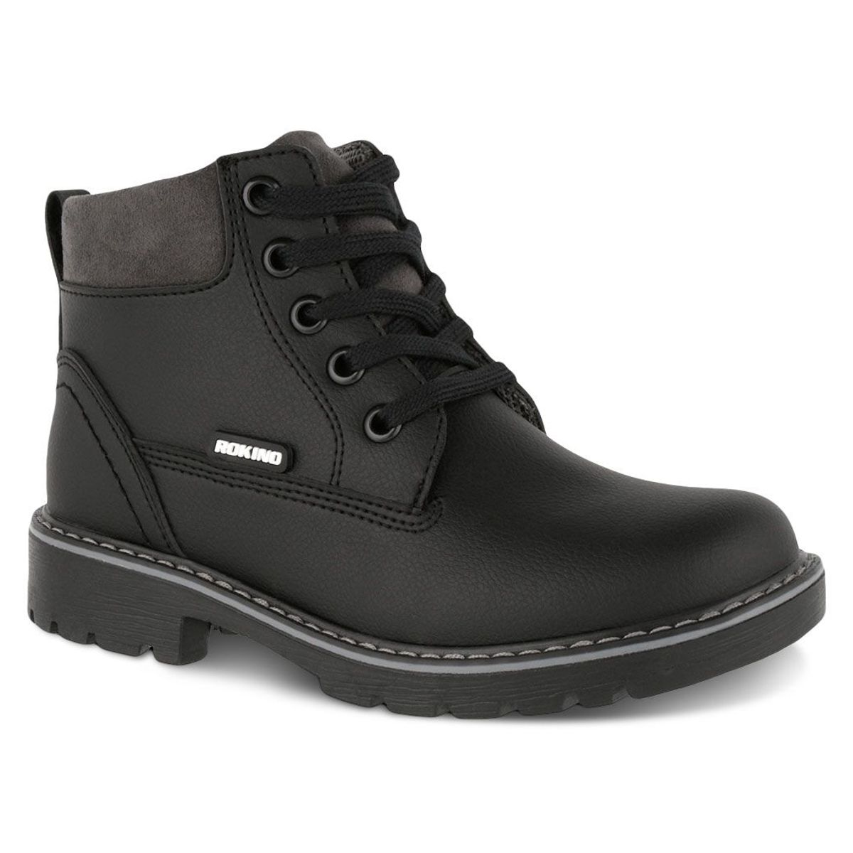 Bota Escolar-casual niño marca Rokino Modelo 3153 18 al 26.