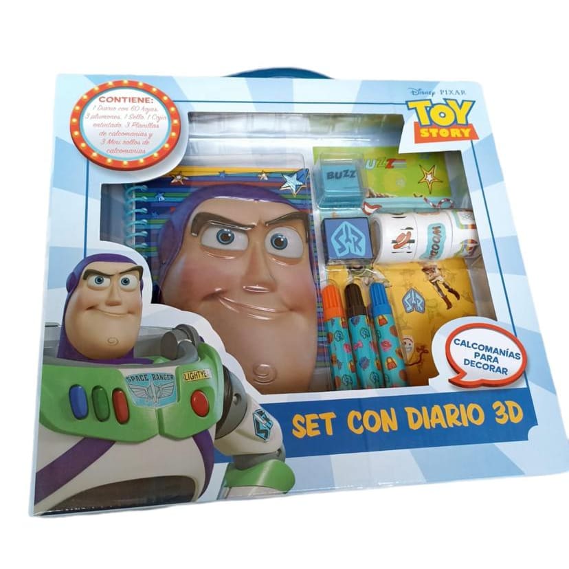 Set con Diario 3D Toy Story