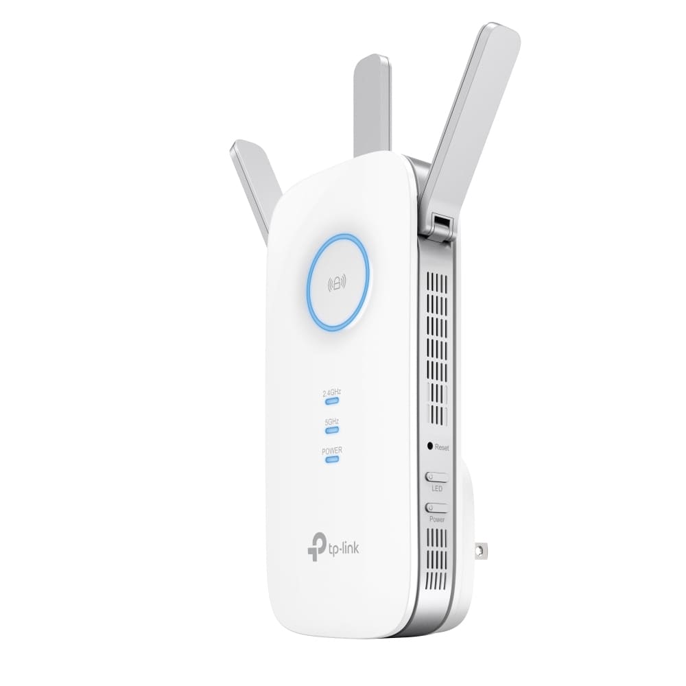 Repetidor Wi-Fi TP-Link RE450, Access Point, AC1750, Doble Banda, Blanco.