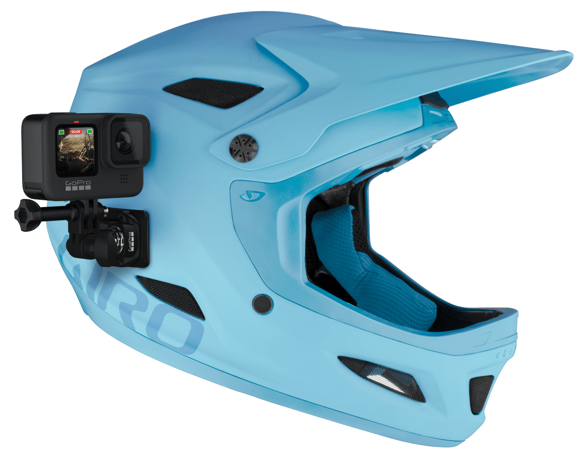 Montura Para Casco Frontal + Lateral Gopro Original Ahfsm.