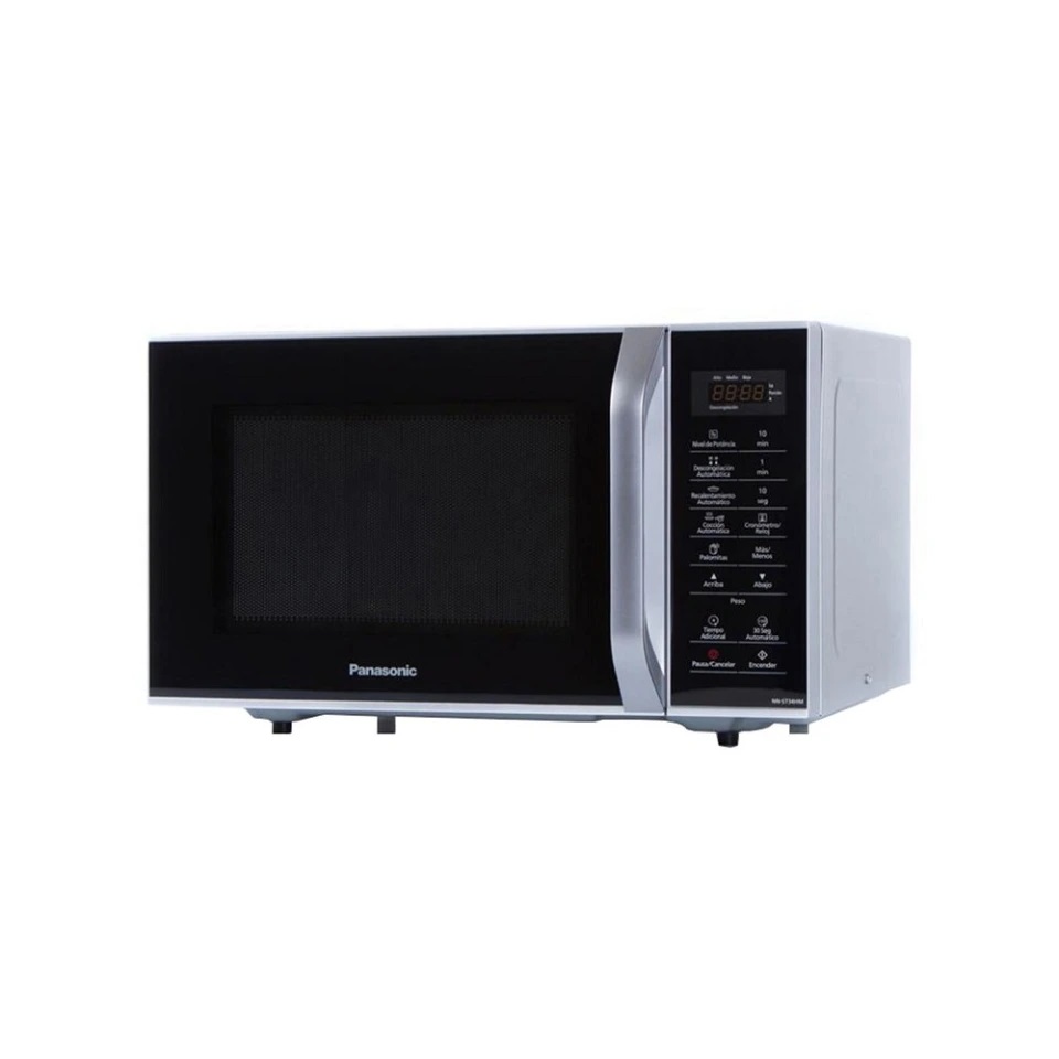 Horno Microondas Panasonic NN-ST34HMRU 0.9pies cúbicos negro digital.