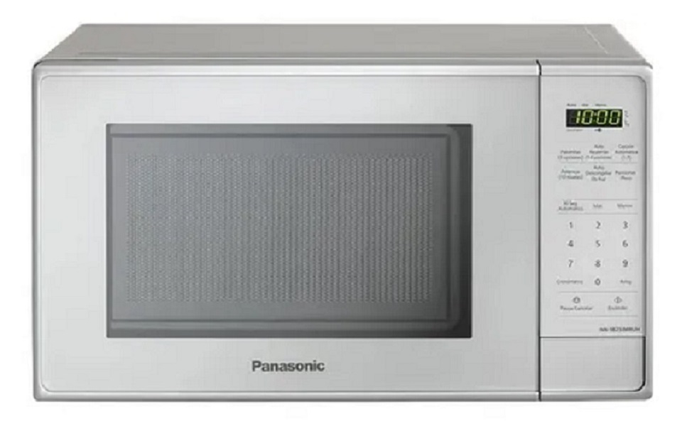 Horno Microondas Panasonic NN-SB25JMRU 0.7pies cúbicos plata digital.