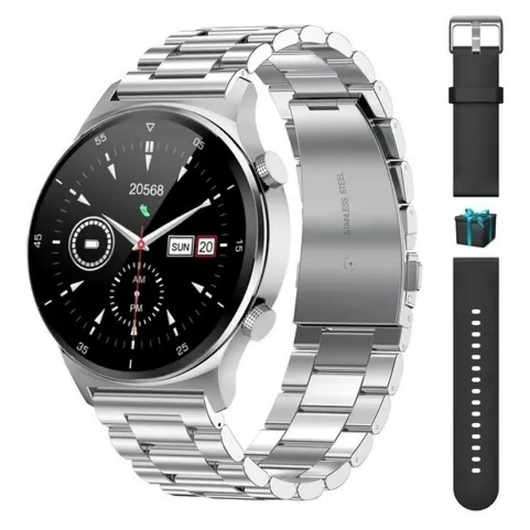 Smartwatch Para Mujer Y Hombres,reloj Inteligente Bluetooth.