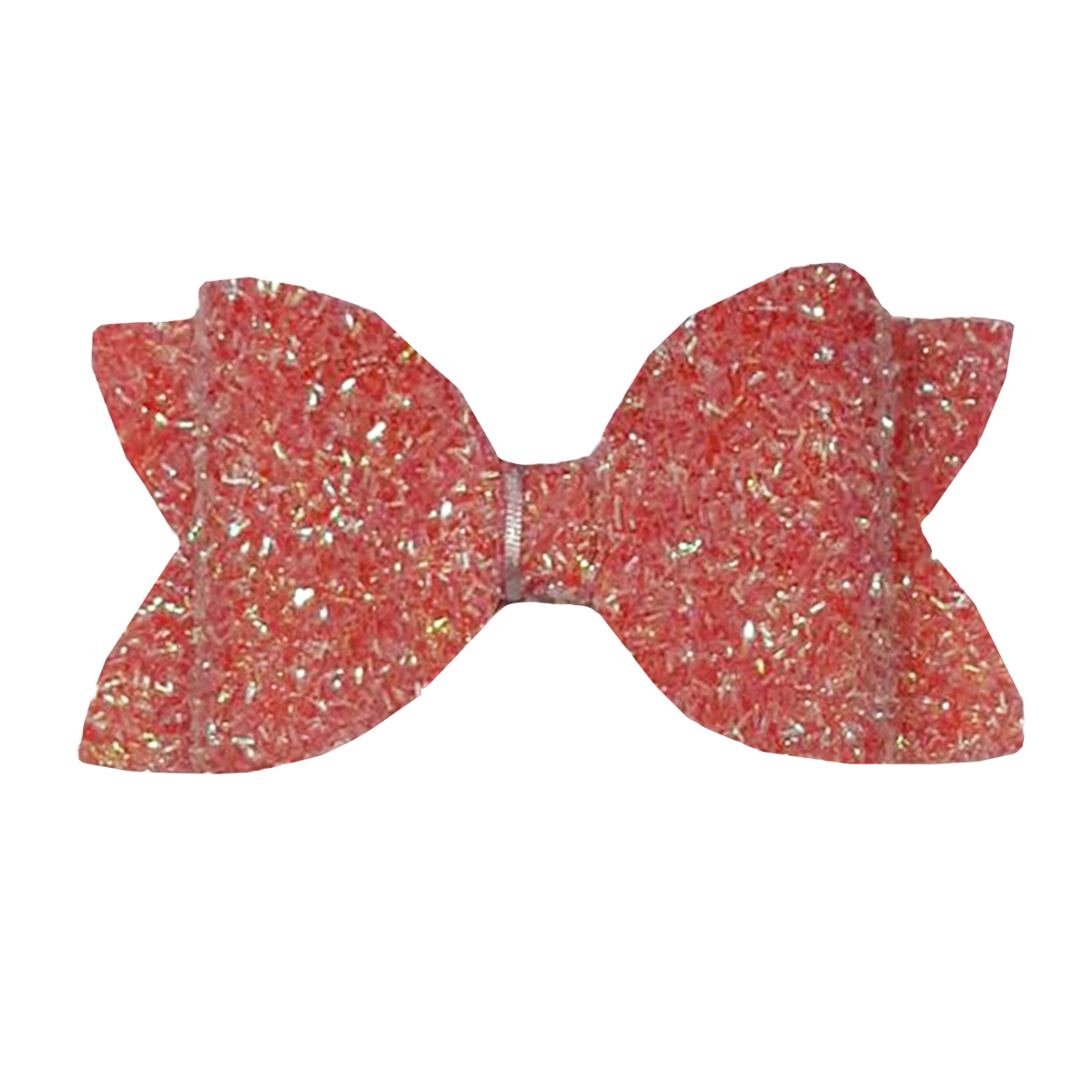 Broche Con Moño Para Cabello Glitter Par
