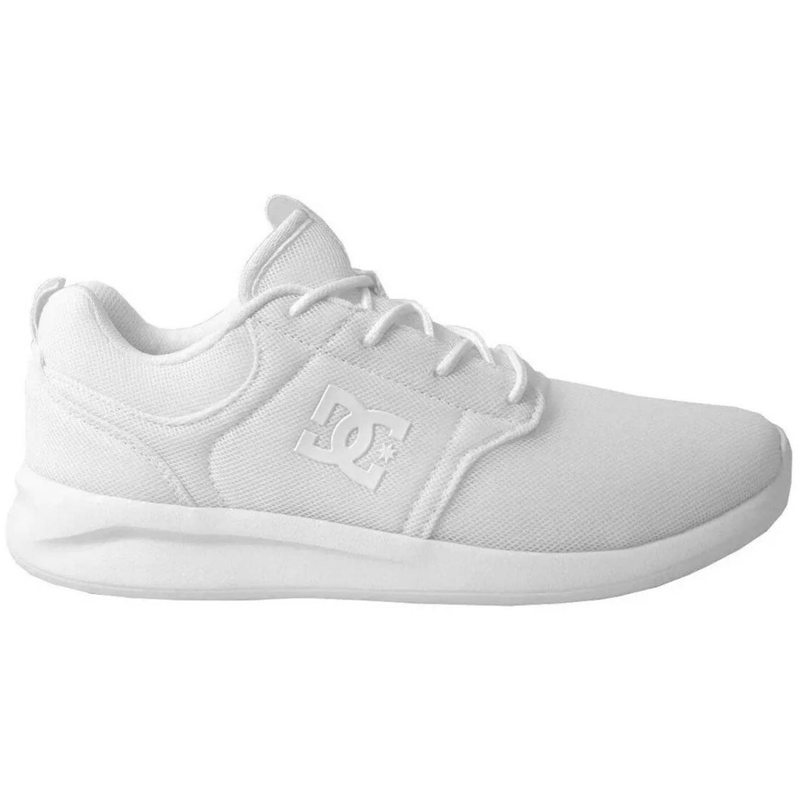 TENIS ESCOLARES NIÑO BLANCOS UNISEX Dc Shoes  Midway ADJS7000058103.