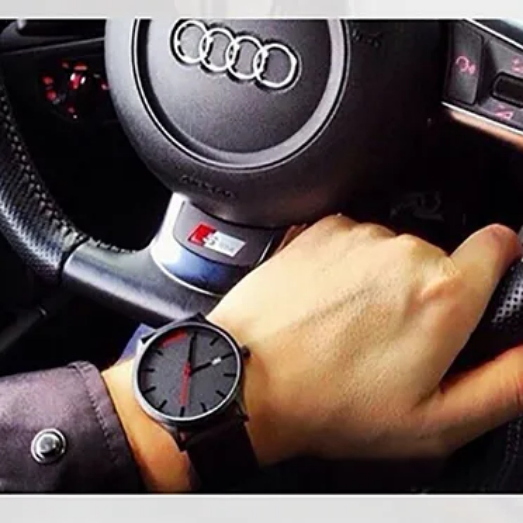 Reloj Casual Y Elegante Color Negro Para Hombre