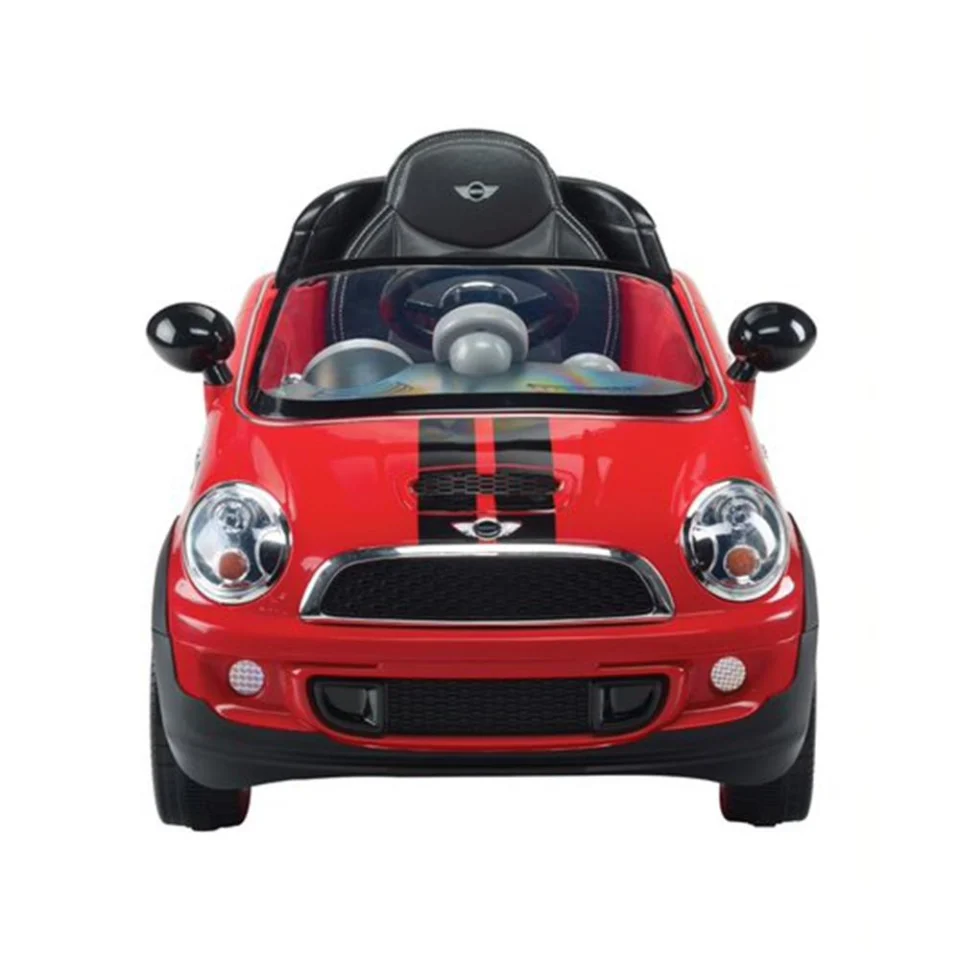 Carro Montable Electrico Mini Cooper Rojo Prinsel