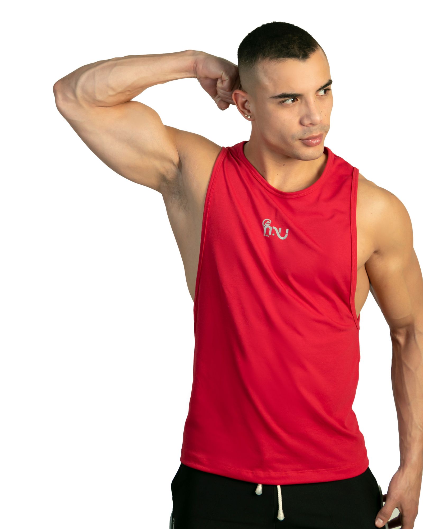 Playera Deportiva Sin Mangas Hombre Fit Gym Manufit