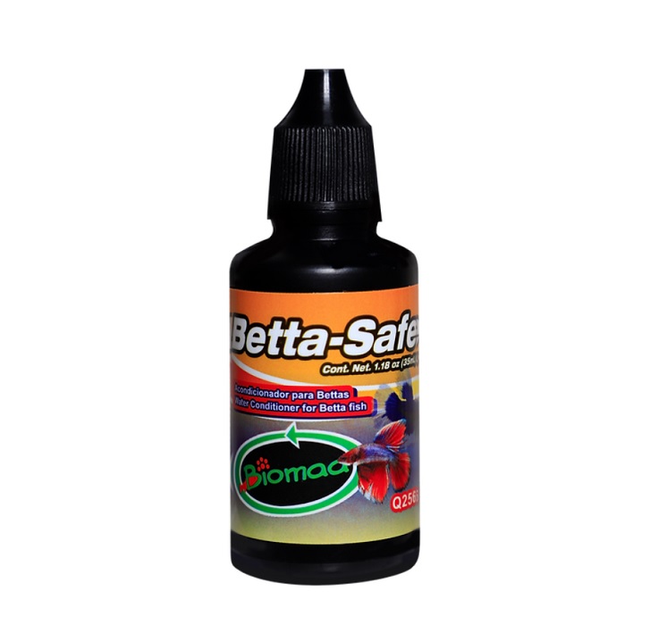 Betta Safe Acondicionador para Bettas 35ml  3pzs - Biomaa