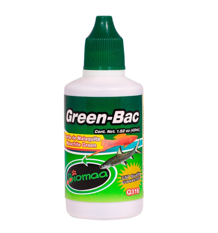 Green-Bac Verde de Malaquita 45 ml  3 pzs - Biomaa 