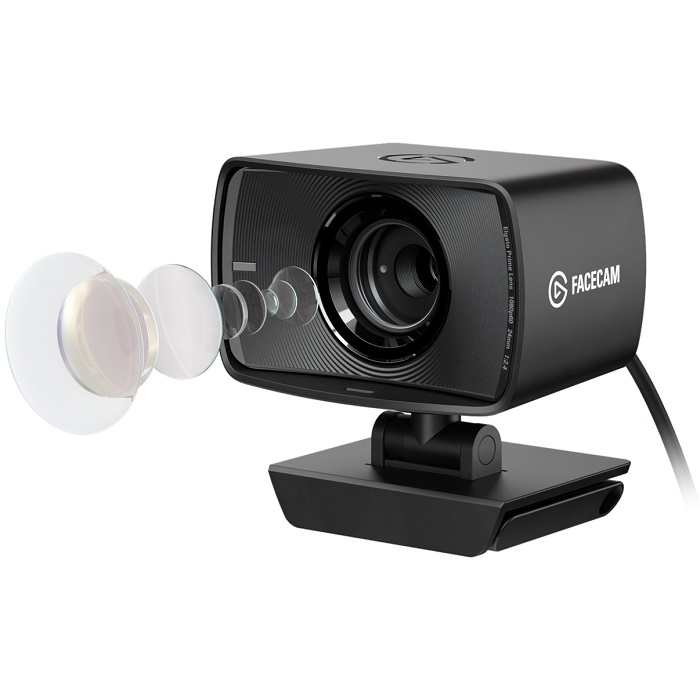 Camara Web elgato FACECAM USB C 1080P 60fps Microfono 10WAA9901