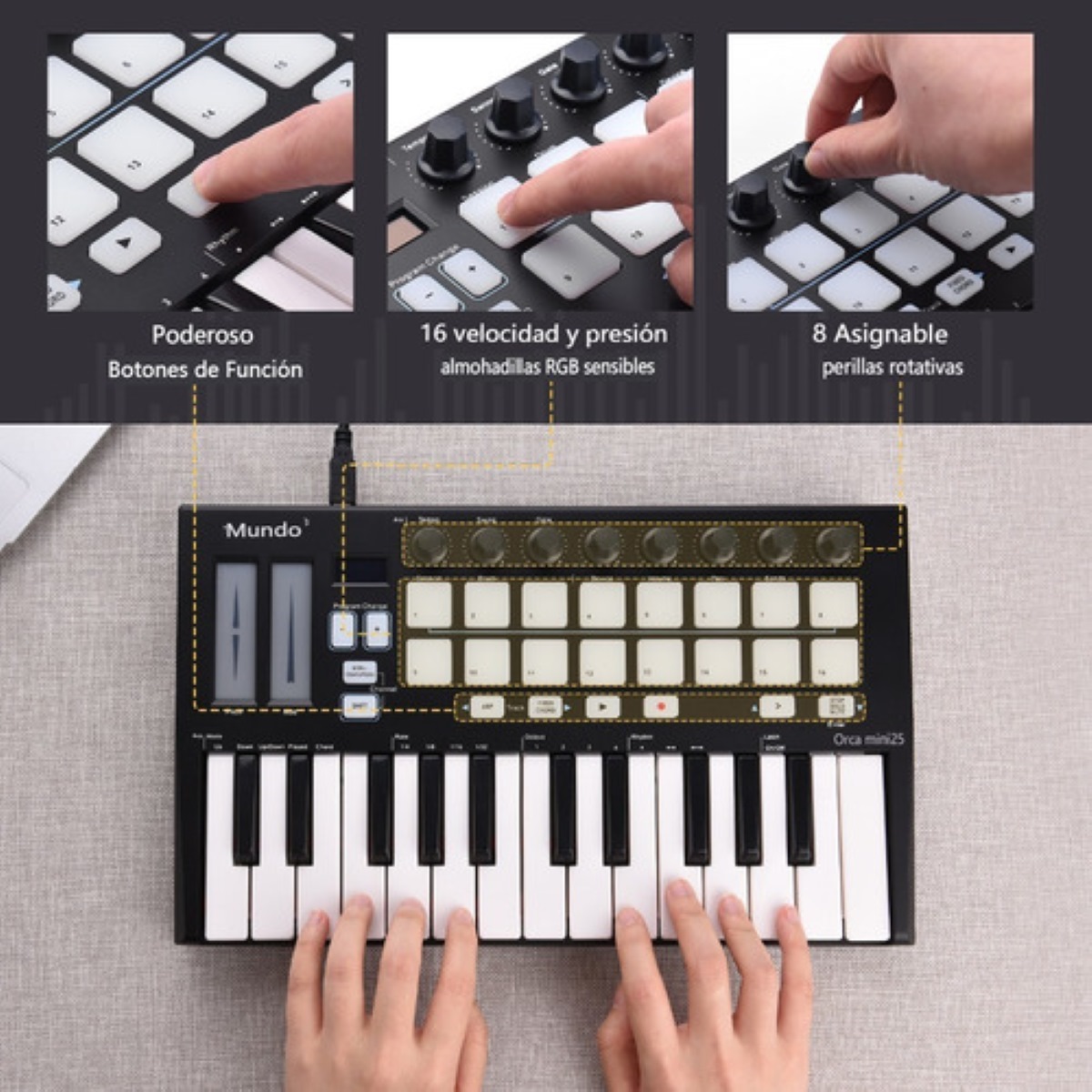 Teclado MIDI